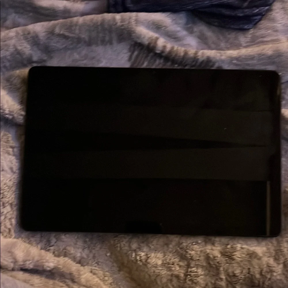 Black Tablet includes case